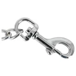 ZADO - dupla fém karabiner és lánc (15 cm)