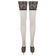 Cottelli Plus Size - combfix 15 cm széles csipkés (fekete)