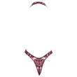 Noir Kink Royal - áttetsző body (piros)