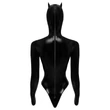 Black Velvets - hosszúujjú Batwoman body (fekete)