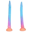 OgazR XXL Eel - foszforeszkáló anál dildó - 47 cm (pink)