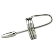DeepRing - gyűrűs, fém dilátor - 9 cm (ezüst)