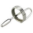DeepRing - gyűrűs, fém dilátor - 9 cm (ezüst)