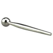 FukR - fém, gömbös dilátor - 8cm (ezüst)