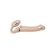 Strap-on-me M - pánt nélküli felcsatolható vibrátor (natúr)