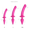 Strap-on-me Switch Semi-Realistic XXL - 2in1 dildó (pink)