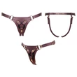 Strap-on-me - alsó felcsatolható dildóhoz - XS-XXL (barna)