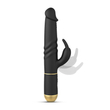 Dorcel Furious Rabbit 2.0 - akkus, lökő csiklókaros vibrátor (fekete)