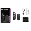 Dorcel Discreet Vibe + - akkus, rádiós csikló vibrátor (fekete)