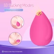 Mrow - akkus, vízálló léghullámos csiklóizgató (pink)