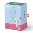 Satisfyer Little Wand - akkus csiklóvibrátor (fehér)