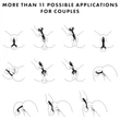 Satisfyer Endless Fun - akkus, vízálló párvibrátor (fekete)