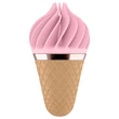 Satisfyer Sweet Treat - akkus, forgó csikló vibrátor (pink-barna)