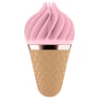 Satisfyer Sweet Treat - akkus, forgó csikló vibrátor (pink-barna)