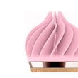 Satisfyer Sweet Treat - akkus, forgó csikló vibrátor (pink-barna)