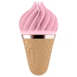 Satisfyer Sweet Treat - akkus, forgó csikló vibrátor (pink-barna)