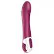 Satisfyer Big Heat - akkus, melegítő G-pont vibrátor (piros)