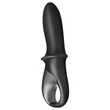 Satisfyer Hot Passion - App-vezérelt melegítő análvibrátor (fekete)