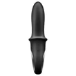 Satisfyer Hot Passion - App-vezérelt melegítő análvibrátor (fekete)