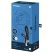 Satisfyer Heat Climax+ - App-vezérelt melegítő análvibrátor (fekete)