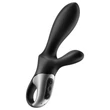 Satisfyer Heat Climax+ - App-vezérelt melegítő análvibrátor (fekete)