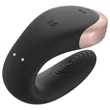 Satisfyer Double Love - App- és távirányítós párvibrátor (fekete)