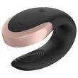 Satisfyer Double Love - App- és távirányítós párvibrátor (fekete)