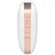 Satisfyer Love Triangle - App-vezérelt léghullámos csiklóizgató (fehér)