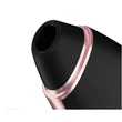 Satisfyer Love Triangle - App-vezérelt léghullámos csiklóizgató (fekete)