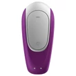 Satisfyer Double Fun - App-vezérelt párvibrátor (lila)