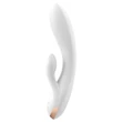 Satisfyer Double Flex – App-vezérelt csiklókaros vibrátor (fehér)