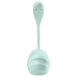 Satisfyer Smooth Petal - App-vezérelt vibrációs tojás (zöld)