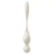 Satisfyer Love Birds 1 - App-vezérelt vibrációs gésagolyó (fehér)