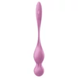Satisfyer Love Birds 1 - App-vezérelt vibrációs gésagolyó (pink)