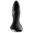 Satisfyer Rotator Plug 1 - gyöngyös anál vibrátor (fekete)