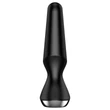 Satisfyer Plug-ilicious 2 - App-vezérelt análvibrátor (fekete)