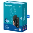 Satisfyer Little Secret - App-vezérelt csiklóvibrátor (fekete)