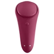 Satisfyer Sexy Secret - App-vezérelt bugyi vibrátor (piros)
