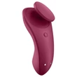 Satisfyer Sexy Secret - App-vezérelt bugyi vibrátor (piros)