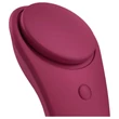Satisfyer Sexy Secret - App-vezérelt bugyi vibrátor (piros)