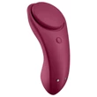 Satisfyer Sexy Secret - App-vezérelt bugyi vibrátor (piros)