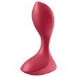 Satisfyer Backdoor Lover - akkus, vízálló anál vibrátor (piros)