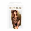 Penthouse Passion Goddess - hosszúujjú necc ruha (fekete)