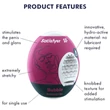 Satisfyer Egg Bubble - tojás maszturbátor (1db)