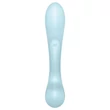 Satisfyer Triple Oh - akkus, csiklókaros vibrátor (kék)