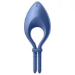 Satisfyer Bullseye - App-vezérelt vibrációs péniszgyűrű, férfiaknak (kék)