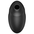 Satisfyer Vulva Lover 3 - akkus, léghullámos csiklóizgató (fekete)