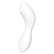 Satisfyer Curvy Trinity 5+ - App-vezérelt 2in1 vibrátor (fehér)