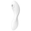 Satisfyer Curvy Trinity 5+ - App-vezérelt 2in1 vibrátor (fehér)