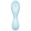 Satisfyer Curvy Trinity 5+ - App-vezérelt 2in1 vibrátor (kék)